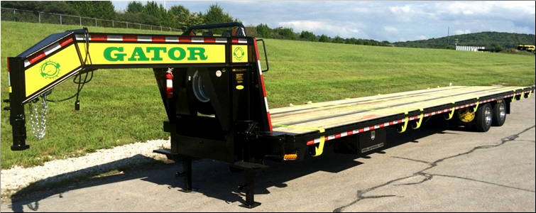 EQUIPMENT TRAILER - TANDEM DUAL GOOSENECK TRAILER FOR SALE  Franklin County, Tennessee