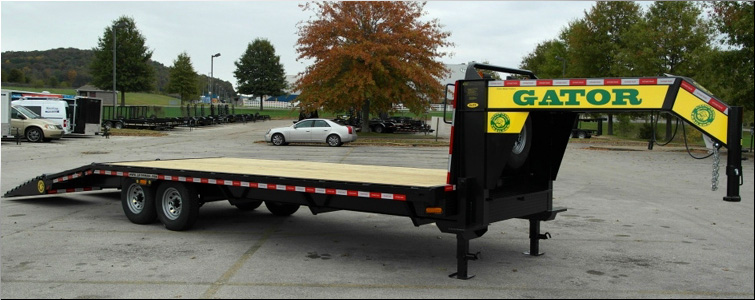 Gooseneck flat bed trailer for sale14k  Franklin County, Tennessee
